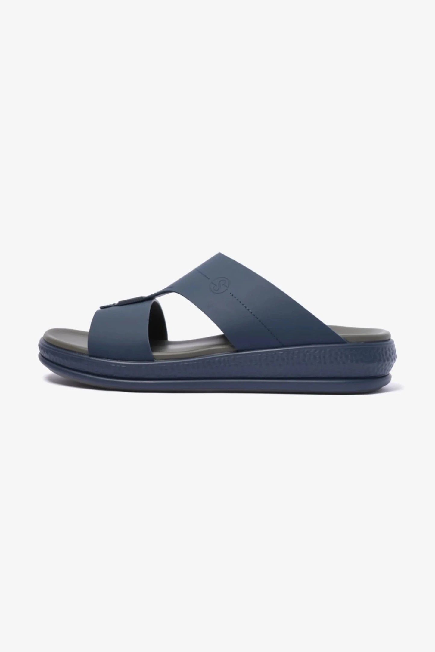 Comfort Plus Men's Timeless Design Strap Sandals Navy D104