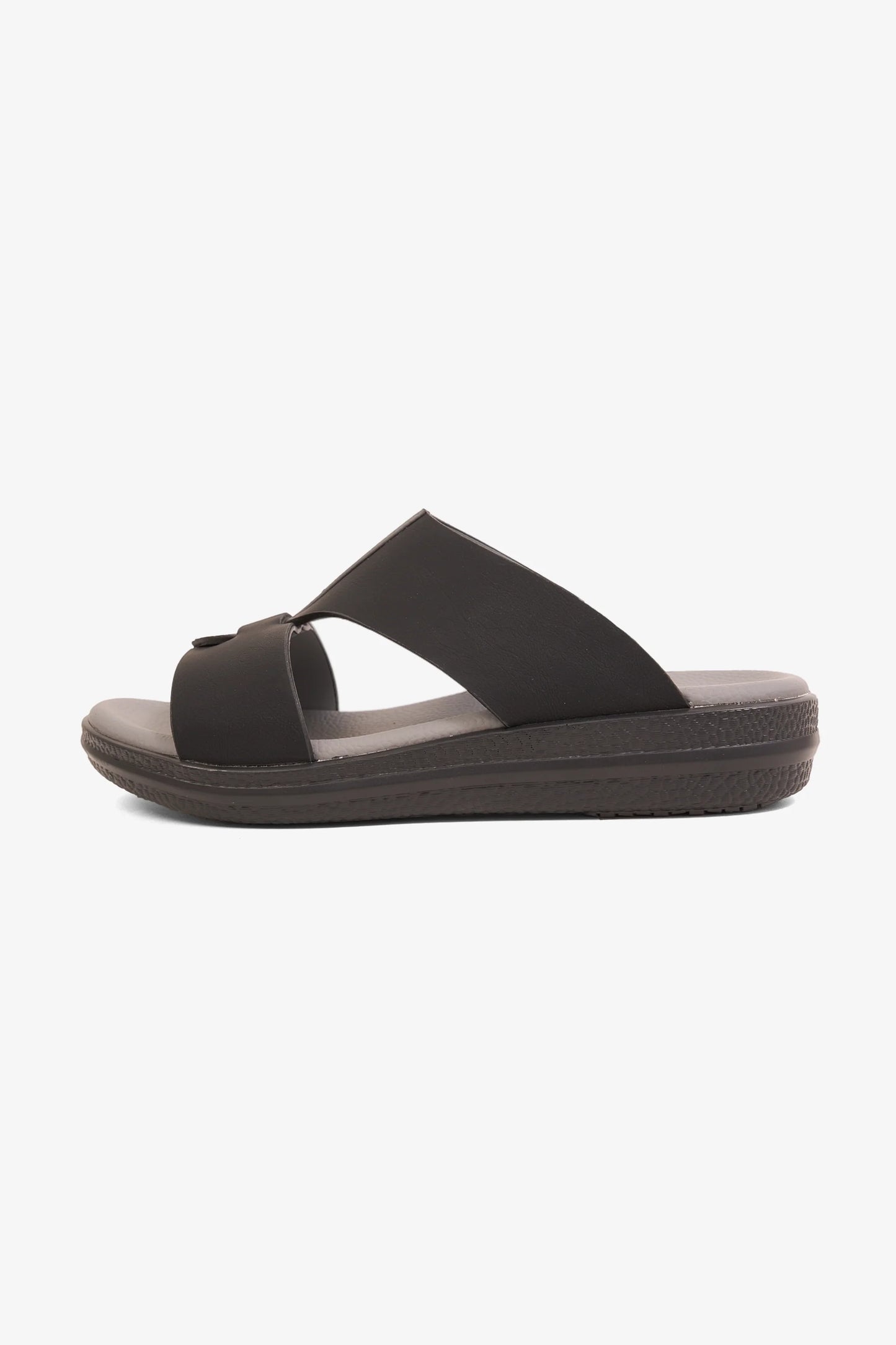 Comfort Plus Men's Glide Luxe Arabic Sandals Black MSDGBCPRS103