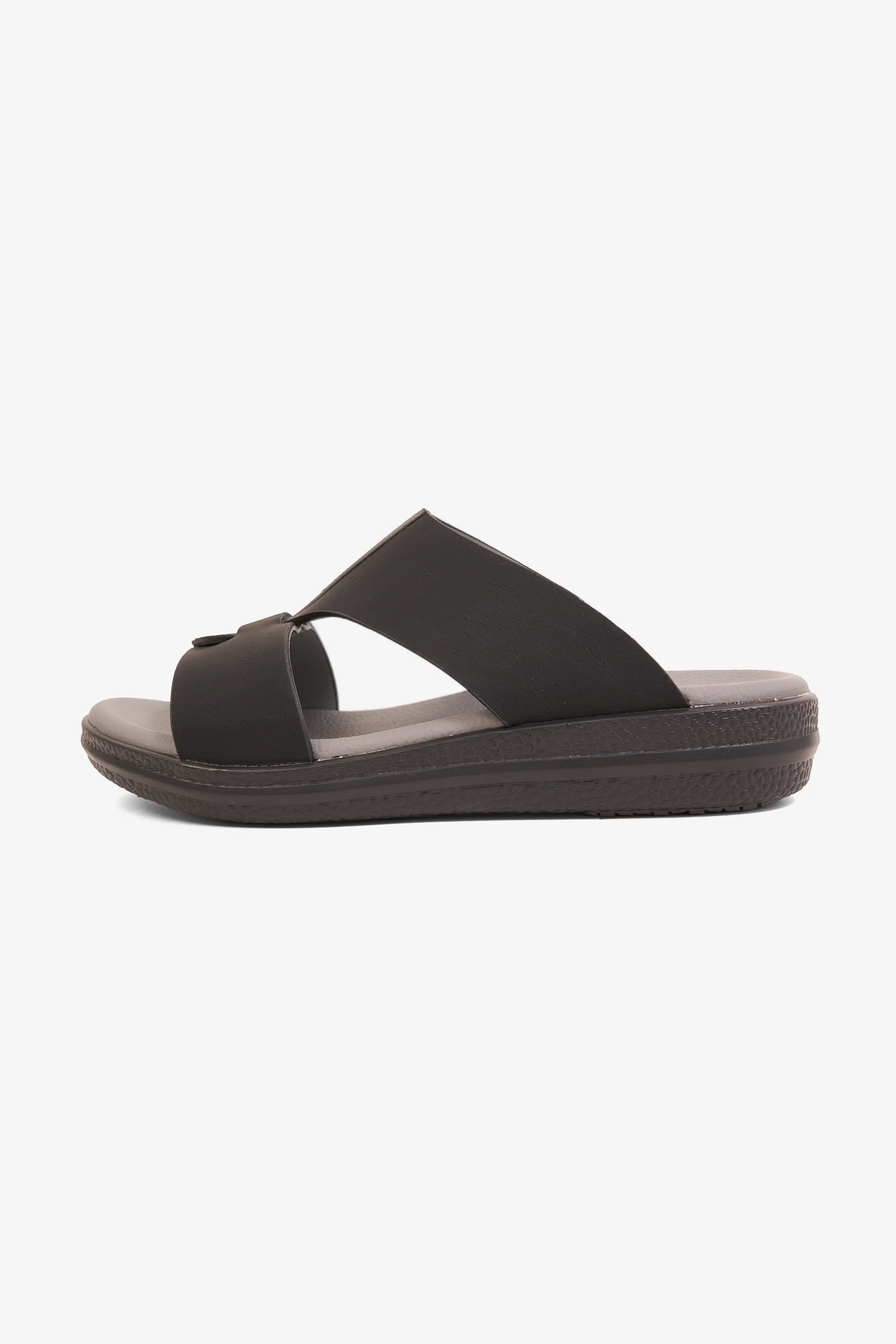 Comfort Plus Men's Glide Luxe Arabic Sandals Black MSDGBCPRS103