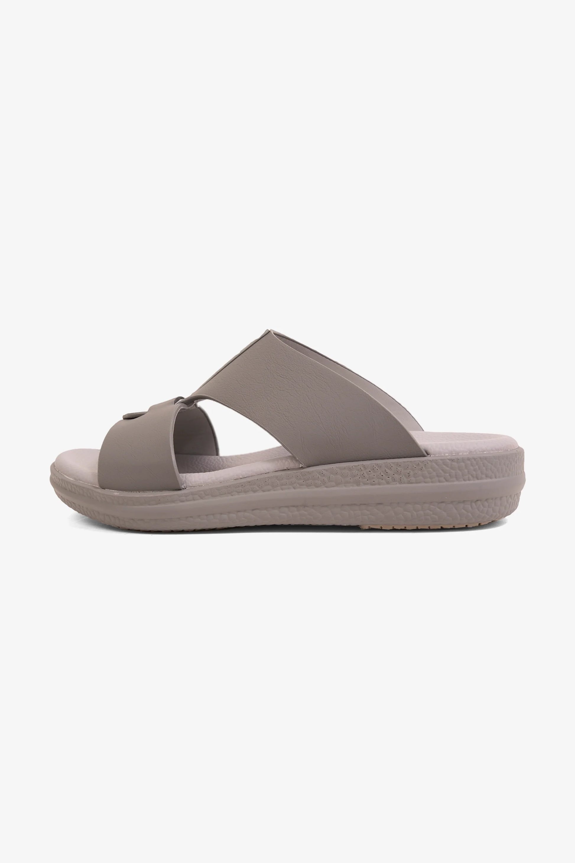 Comfort Plus Men's Glide Luxe Arabic Sandals Grey MSDGBCPRS103