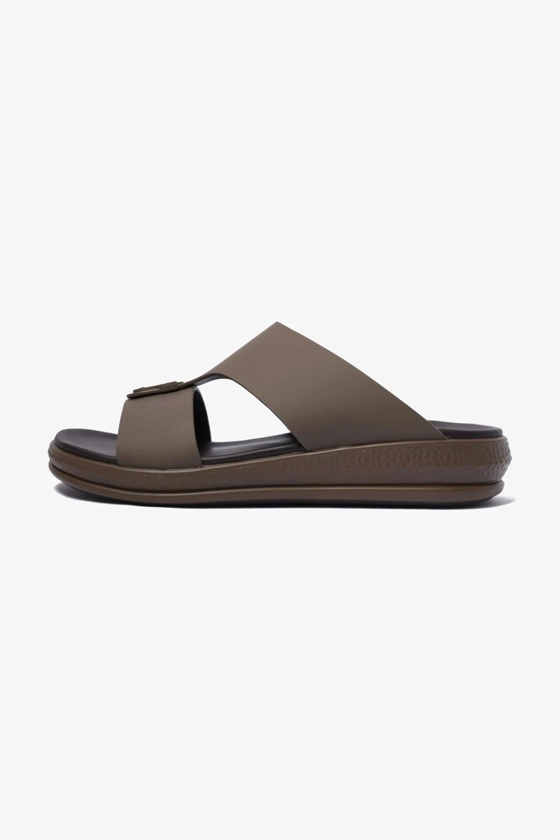 Comfort Plus Men's Leather Sandals Truffle MSDCPD101