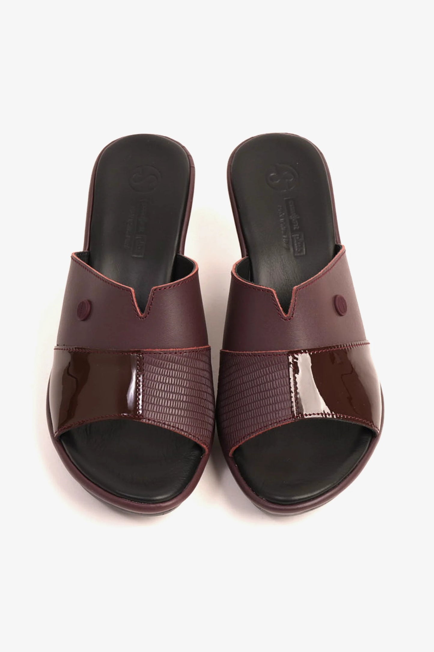 Comfort Plus Women's Sandals Maroon 9111