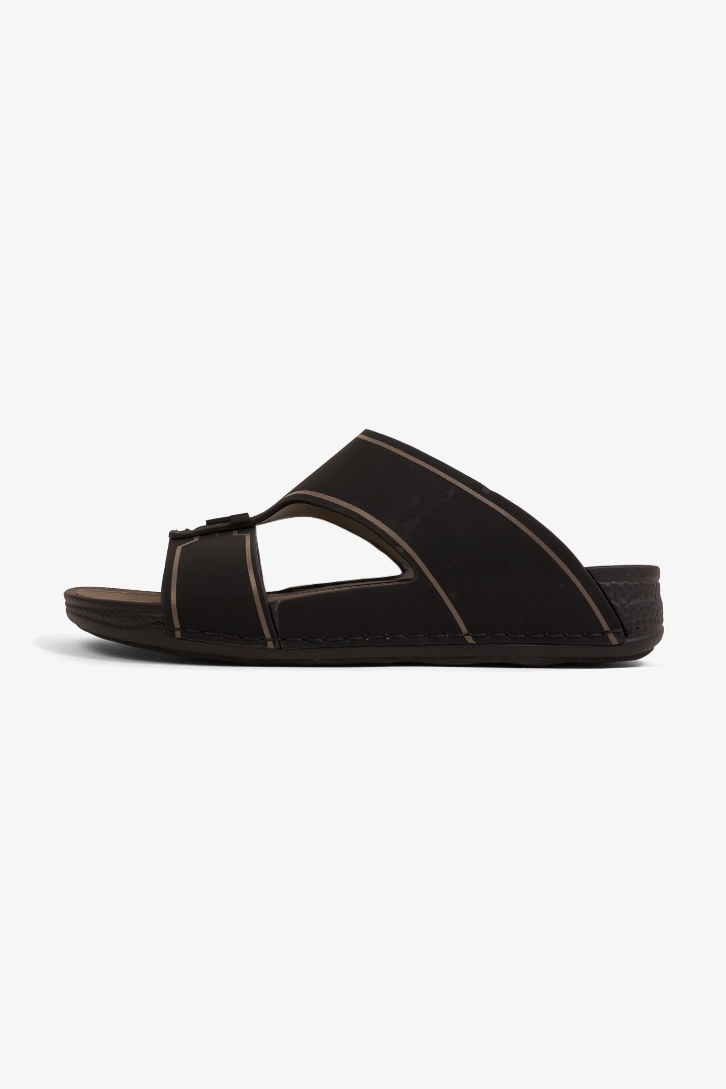 Comfort Plus Men's Equilibrium Walk Arabic Sandals Black MSDGBCPAS107