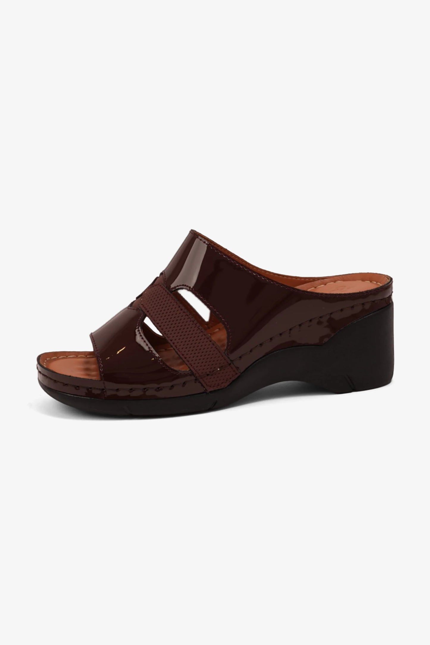Comfort Plus Women's High Heel Arabic Sandals Maroon GG115