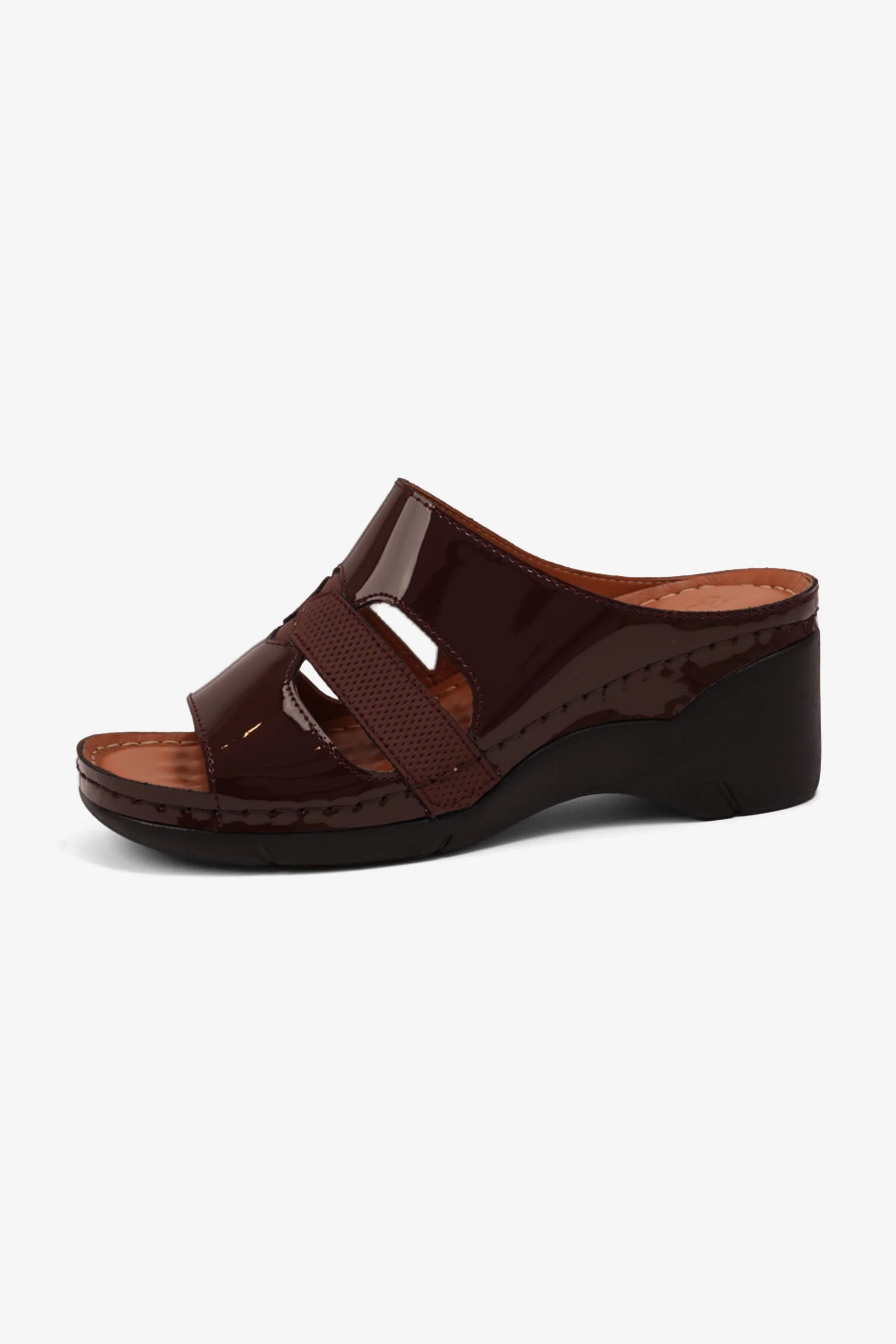 Comfort Plus Women's High Heel Arabic Sandals Maroon GG115