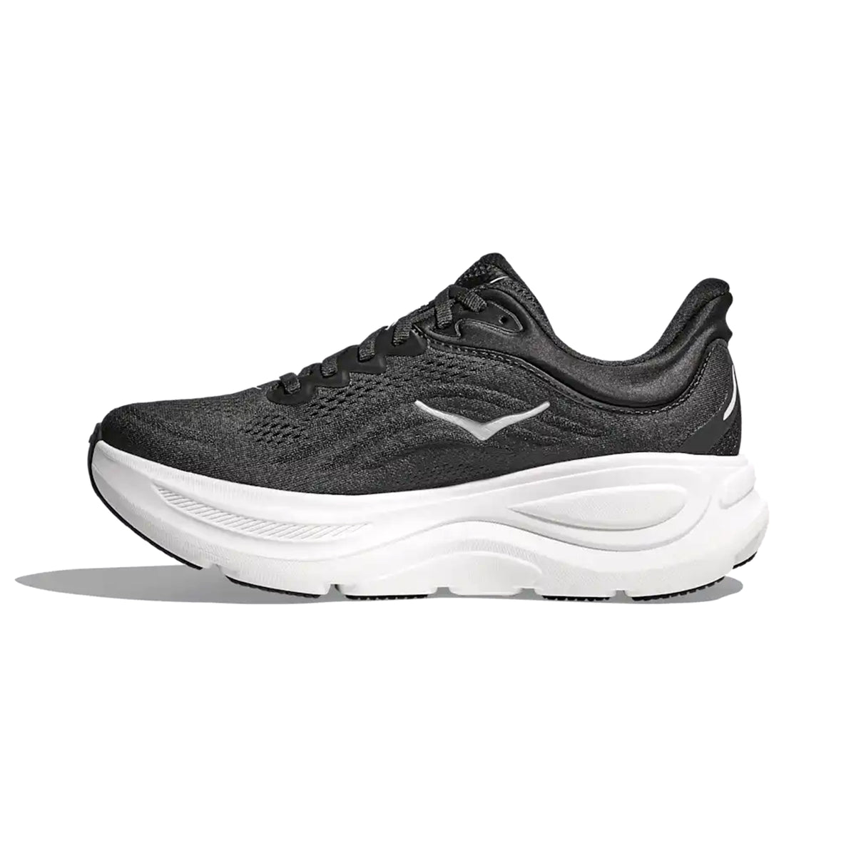 HOKA MENS BONDI 9 ROAD RUNNING BLACK / WHITE-thumbmail-2