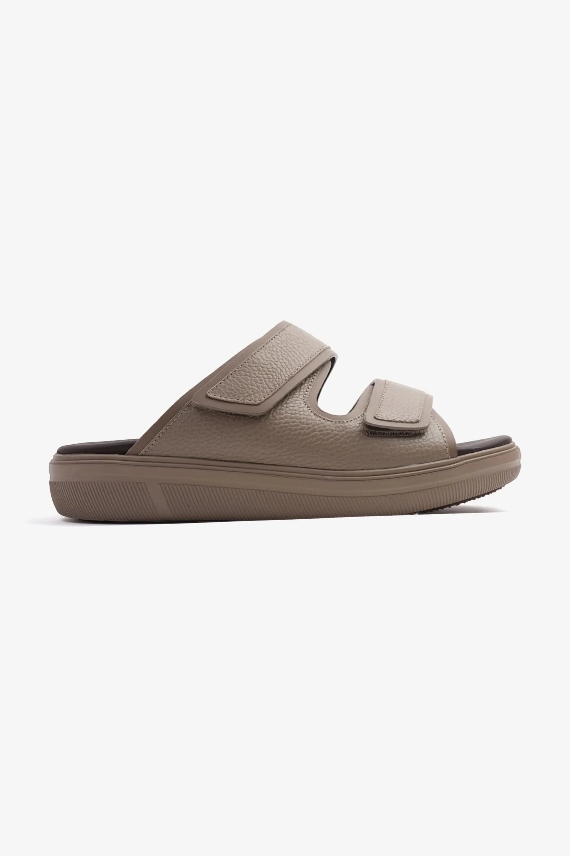 UOMO CAVALIER Men's Designer Sandals With Strap Beige MSDCVJS506