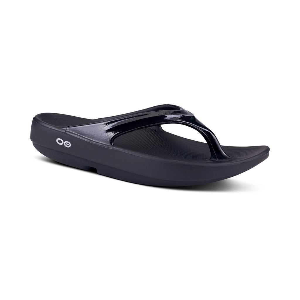 OOFOS WOMEN'S OOLALA SANDAL - BLACK