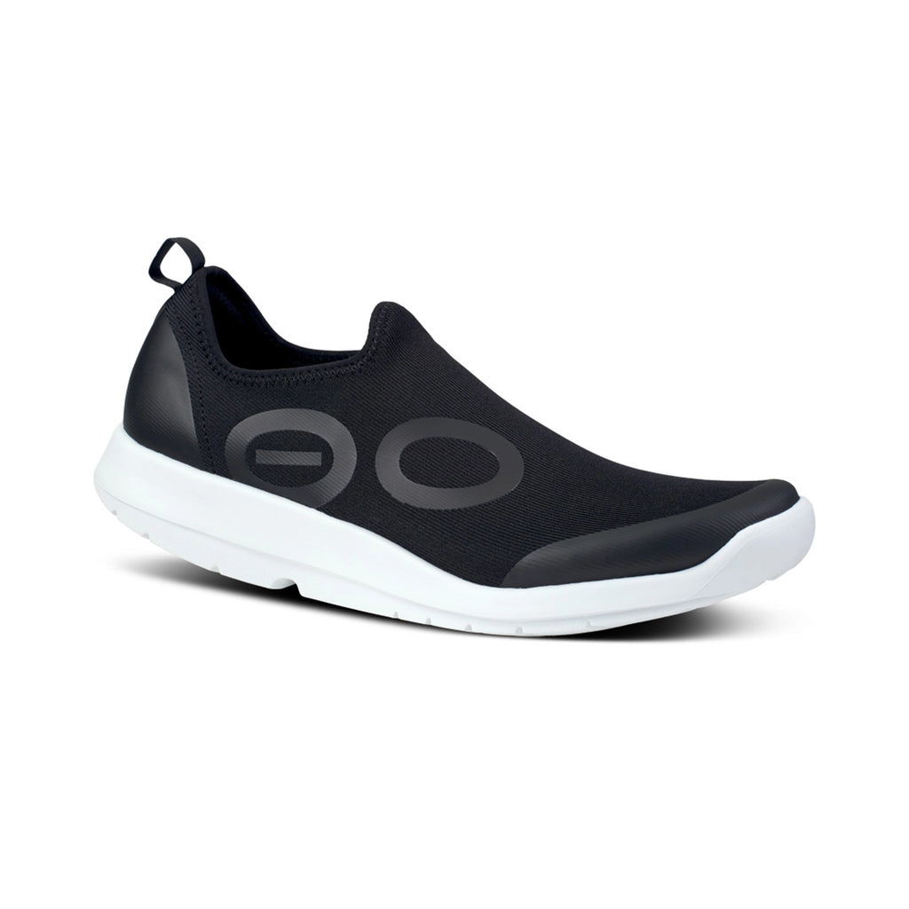 MEN'S OOMG SPORT LOW SHOE - WHITE BLACK