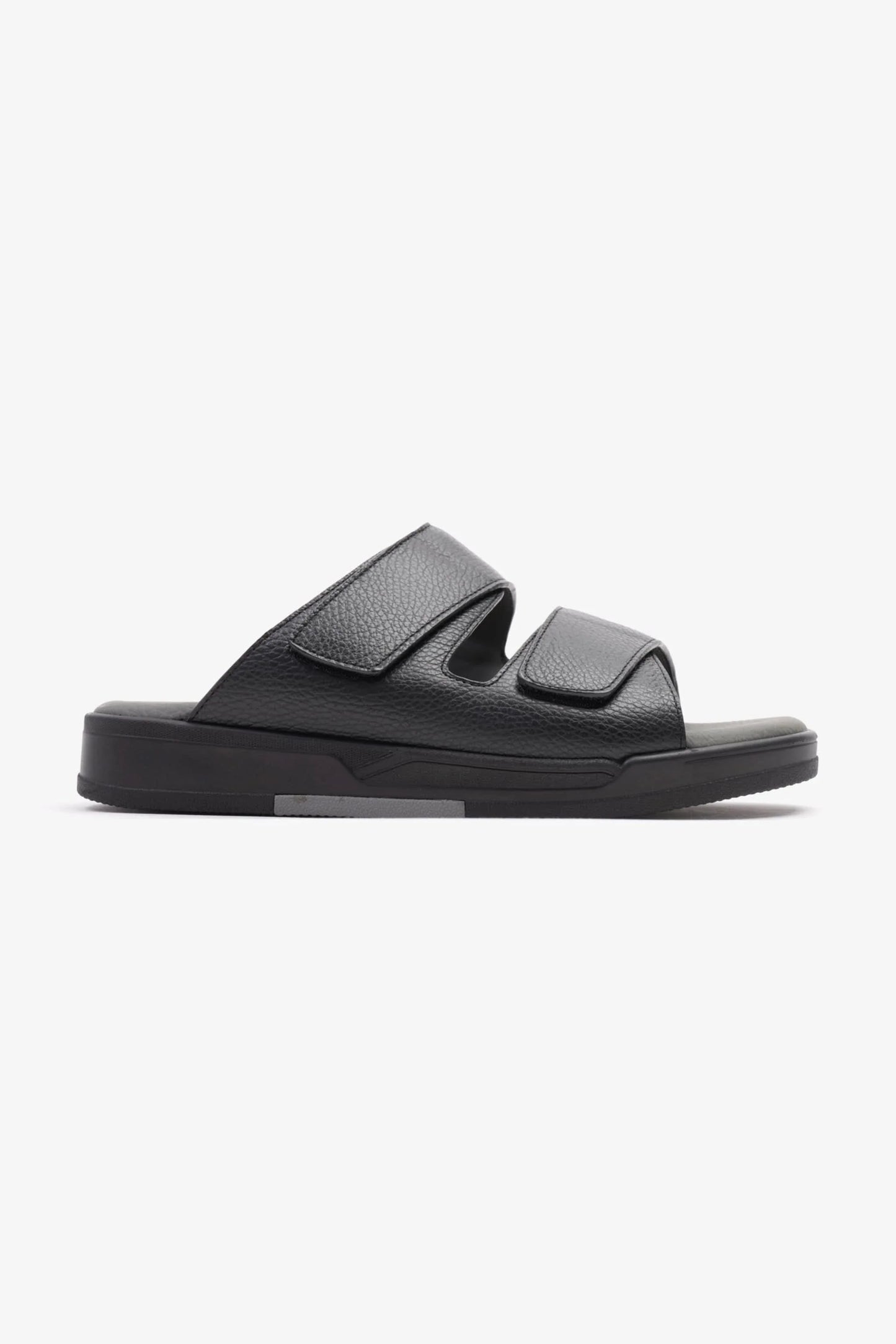 Cavalier Uomo Men's Leather Arabic Sandals Black MSDCVHAR315