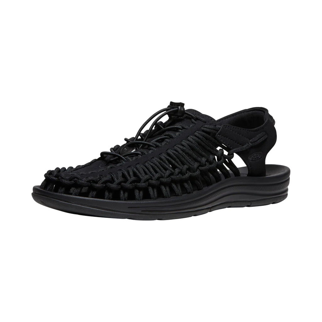 MEN UNEEK FLAT SANDALS BLACK/BLACK