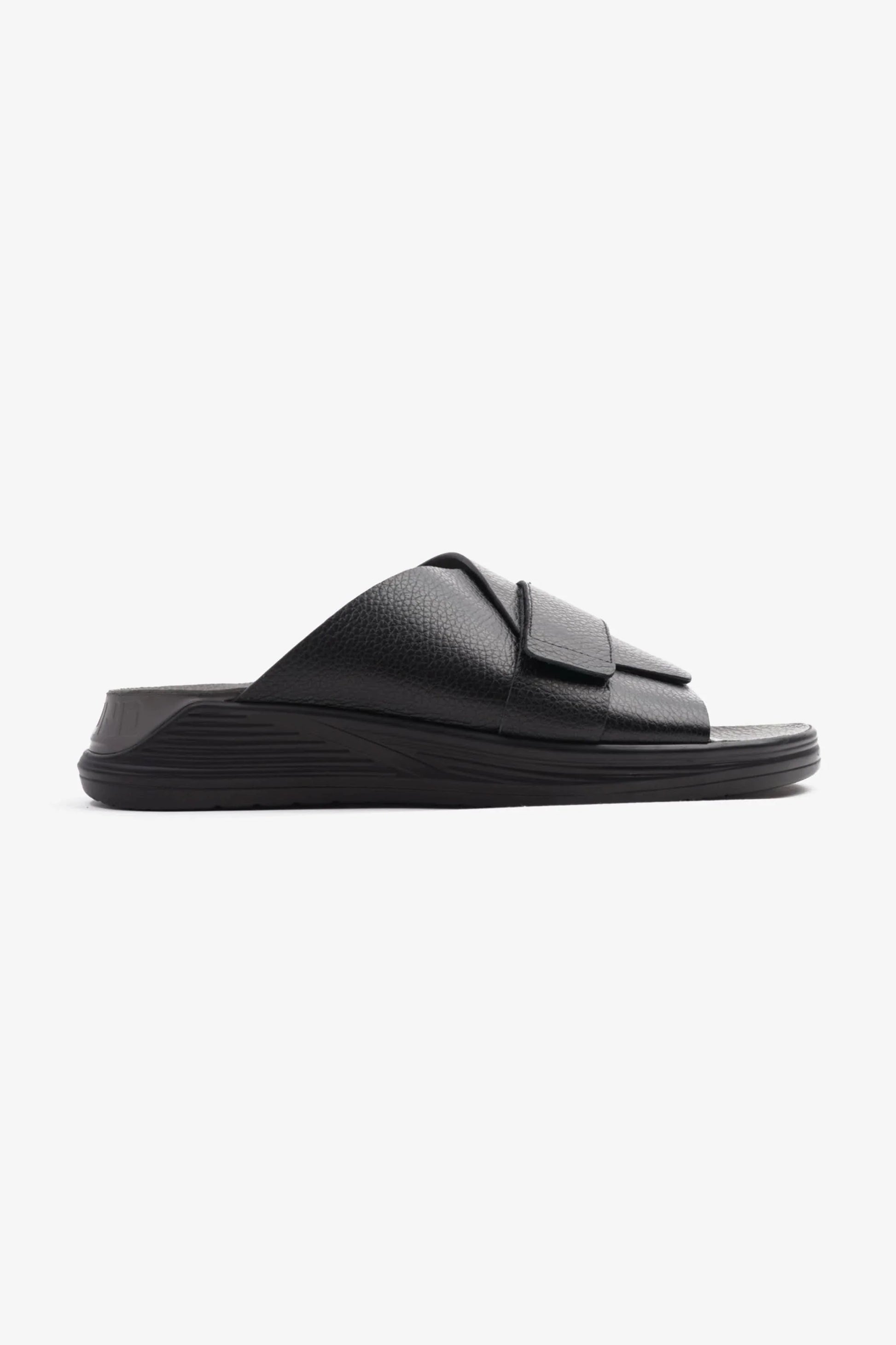 Cavalier Uomo Men's Strappy Sandals Black MSDCVSUN508