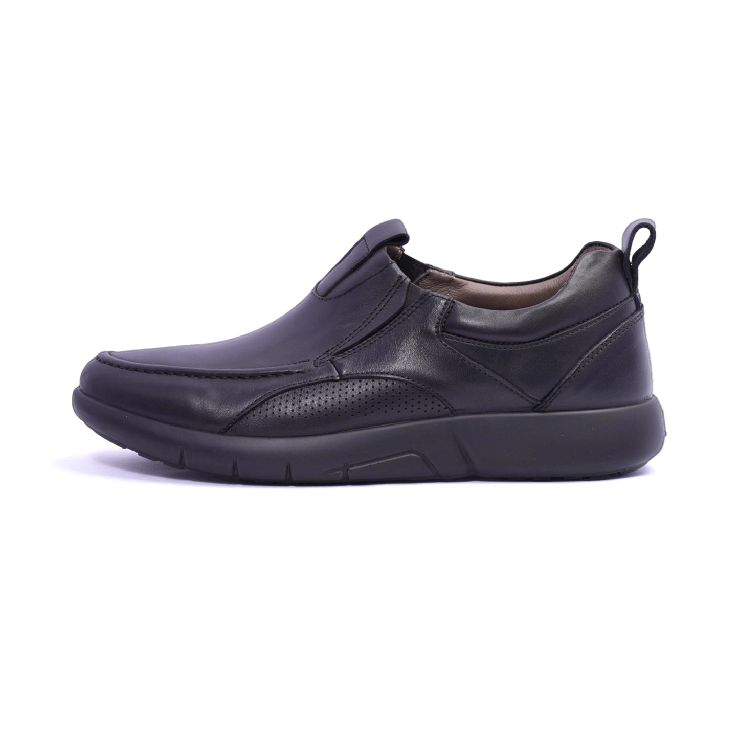 Comfort Plus Classic Leathers Loafers Slip-On Black