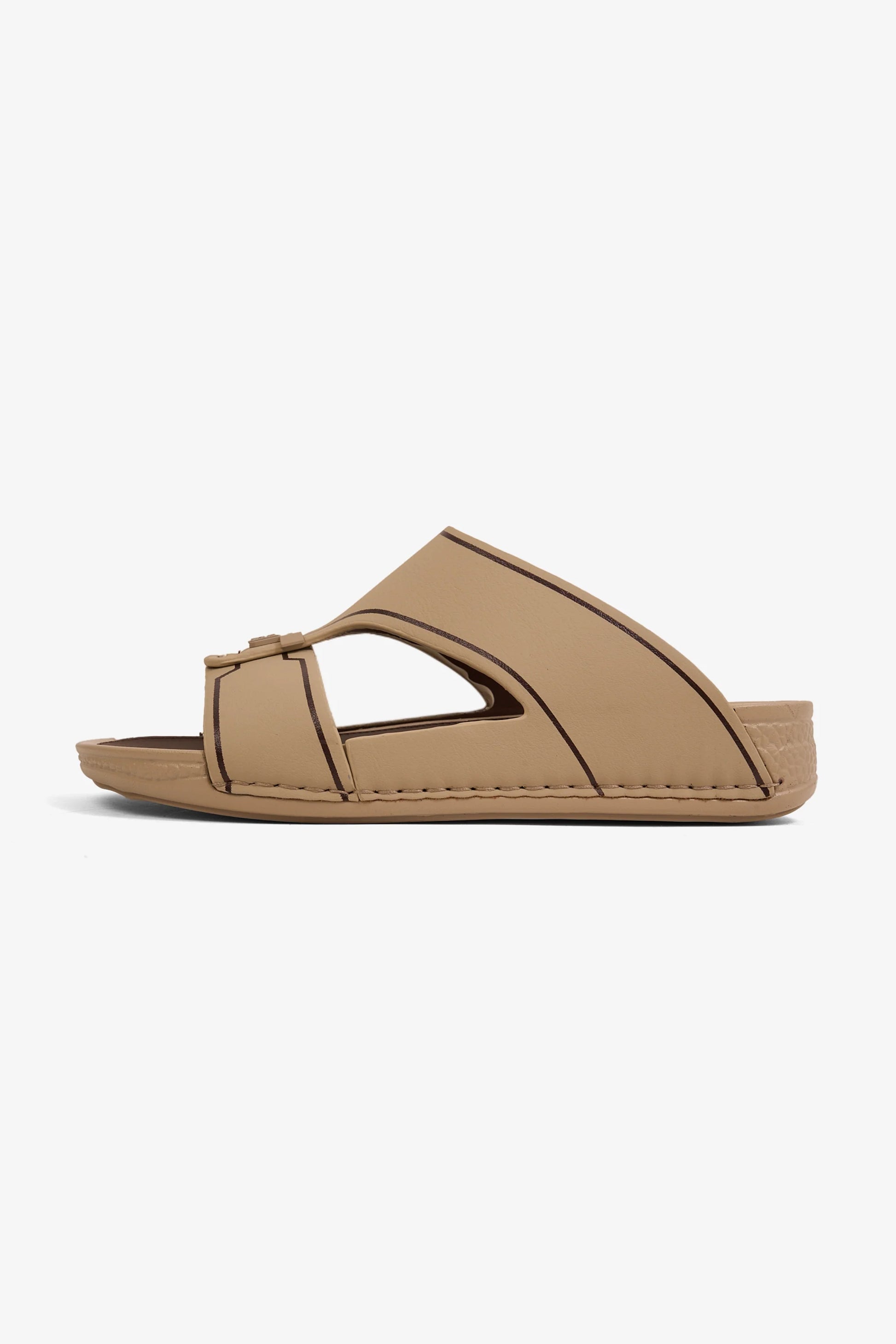 Comfort Plus Men's Equilibrium Walk Arabic Sandals Beige MSDGBCPAS107