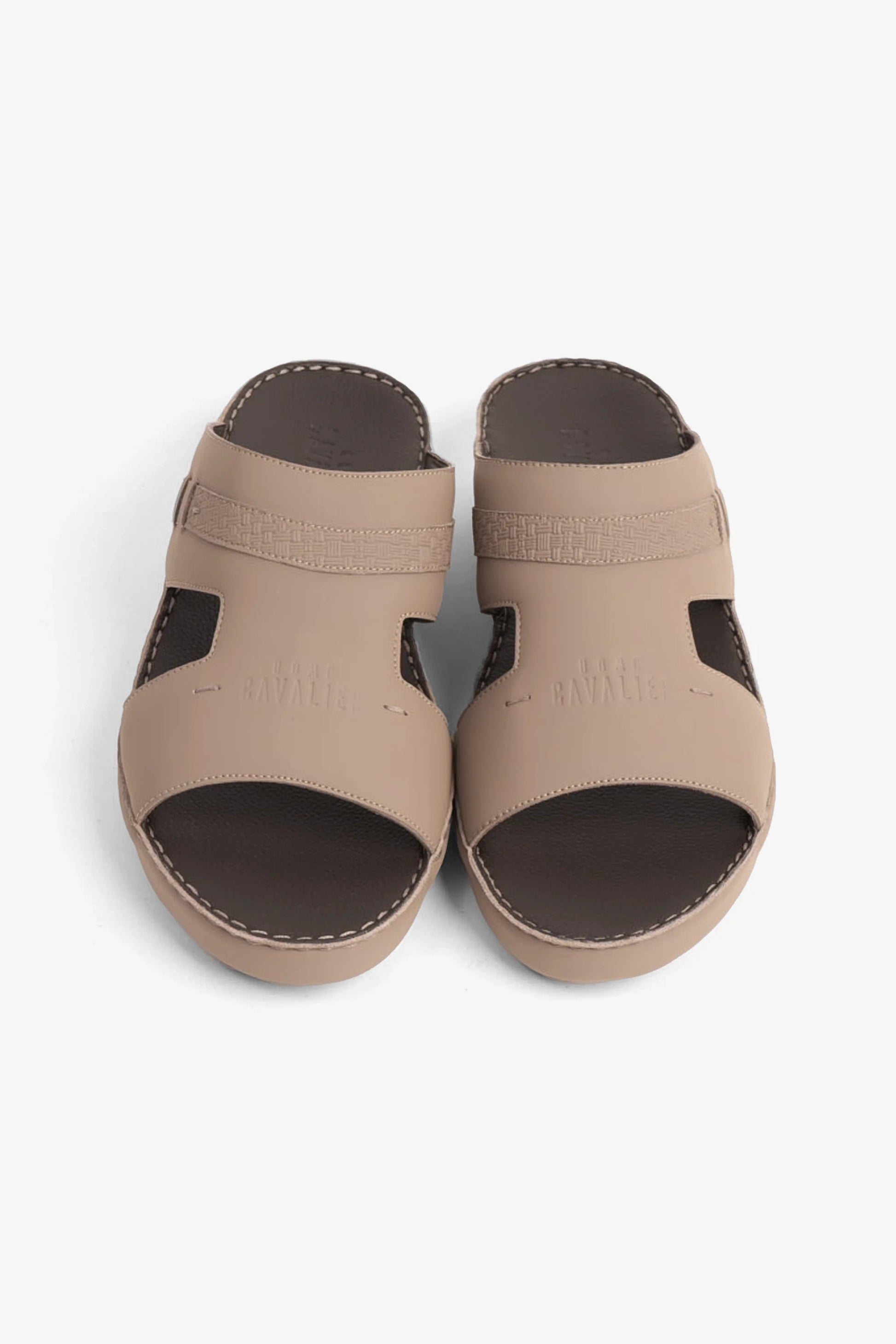 Cavalier Uomo Men's Arabic Sandals Stone MSDCV1109
