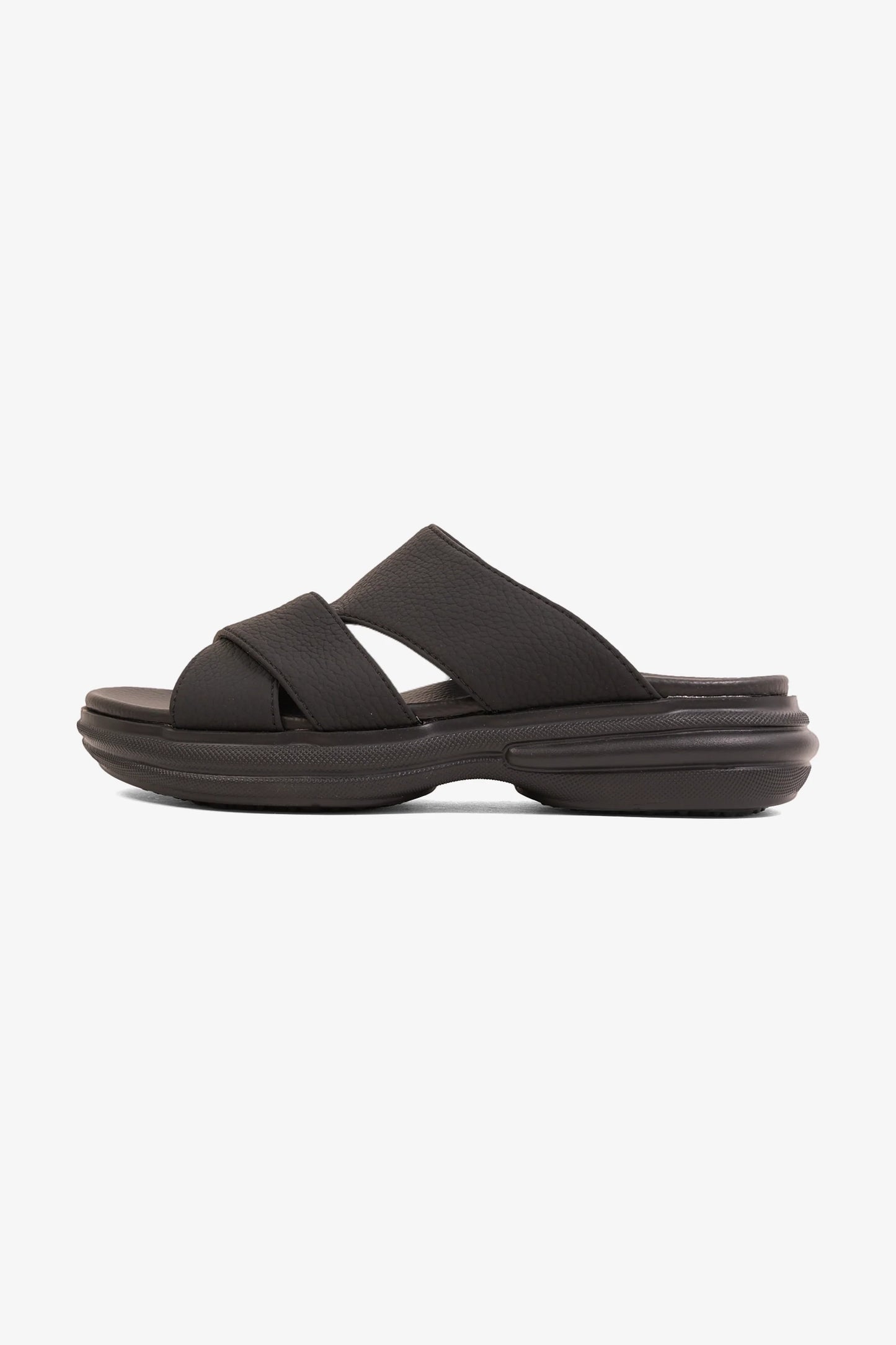 Comfort Plus Men's Cloud Step Arabic Sandals Black MSDGBCPDN103