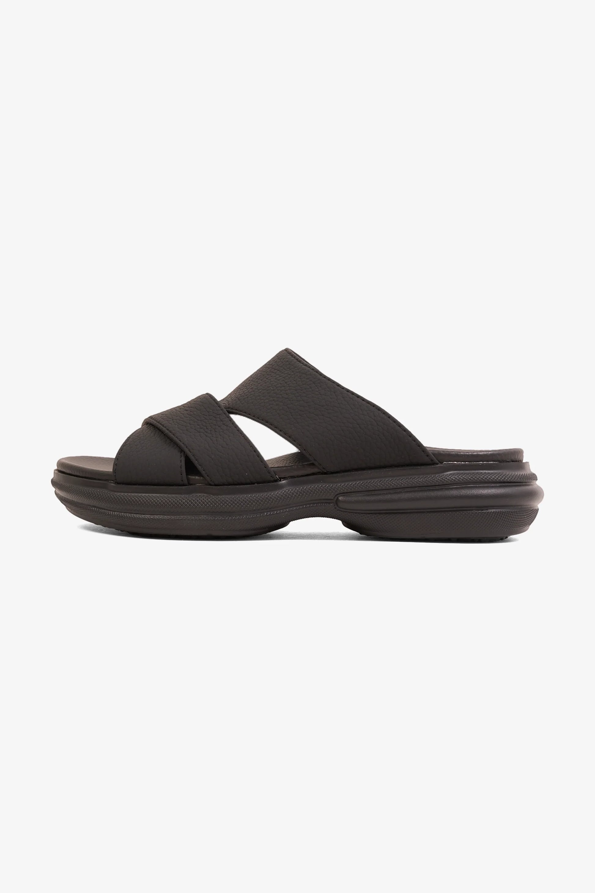 Comfort Plus Men's Cloud Step Arabic Sandals Black MSDGBCPDN103