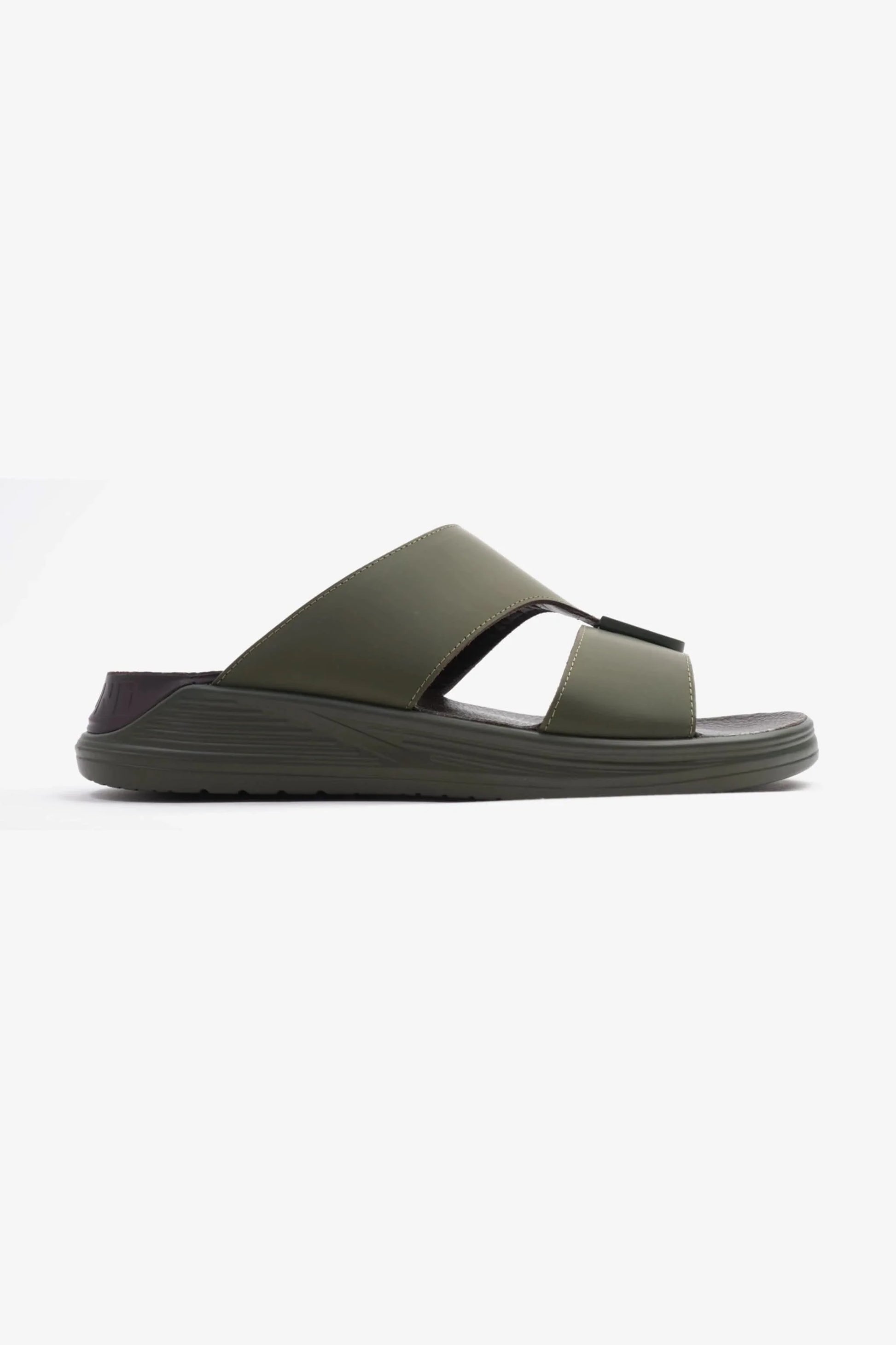 Cavalier Uomo Men's Classic Arabic Sandals Olive MSDCVSUN507