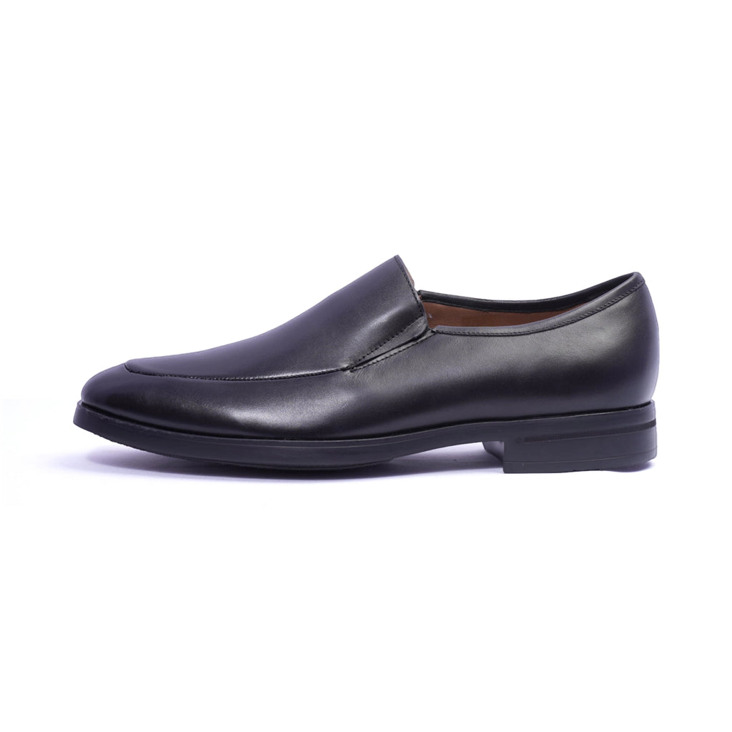 Comfort Plus Classic Leather Loafers For Men's Black