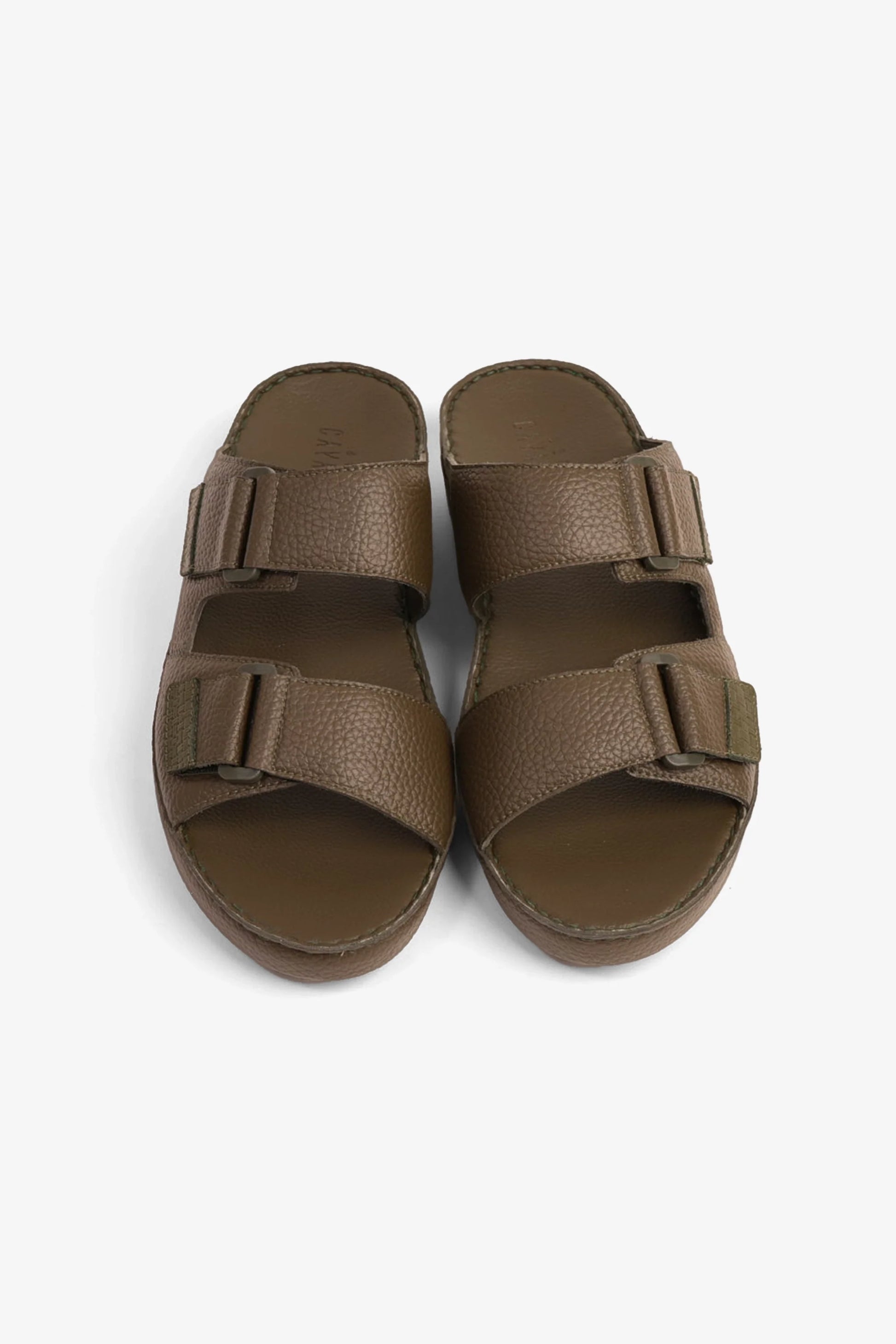 Cavalier Uomo Men's Arabic Sandals Olive MSDCV1107