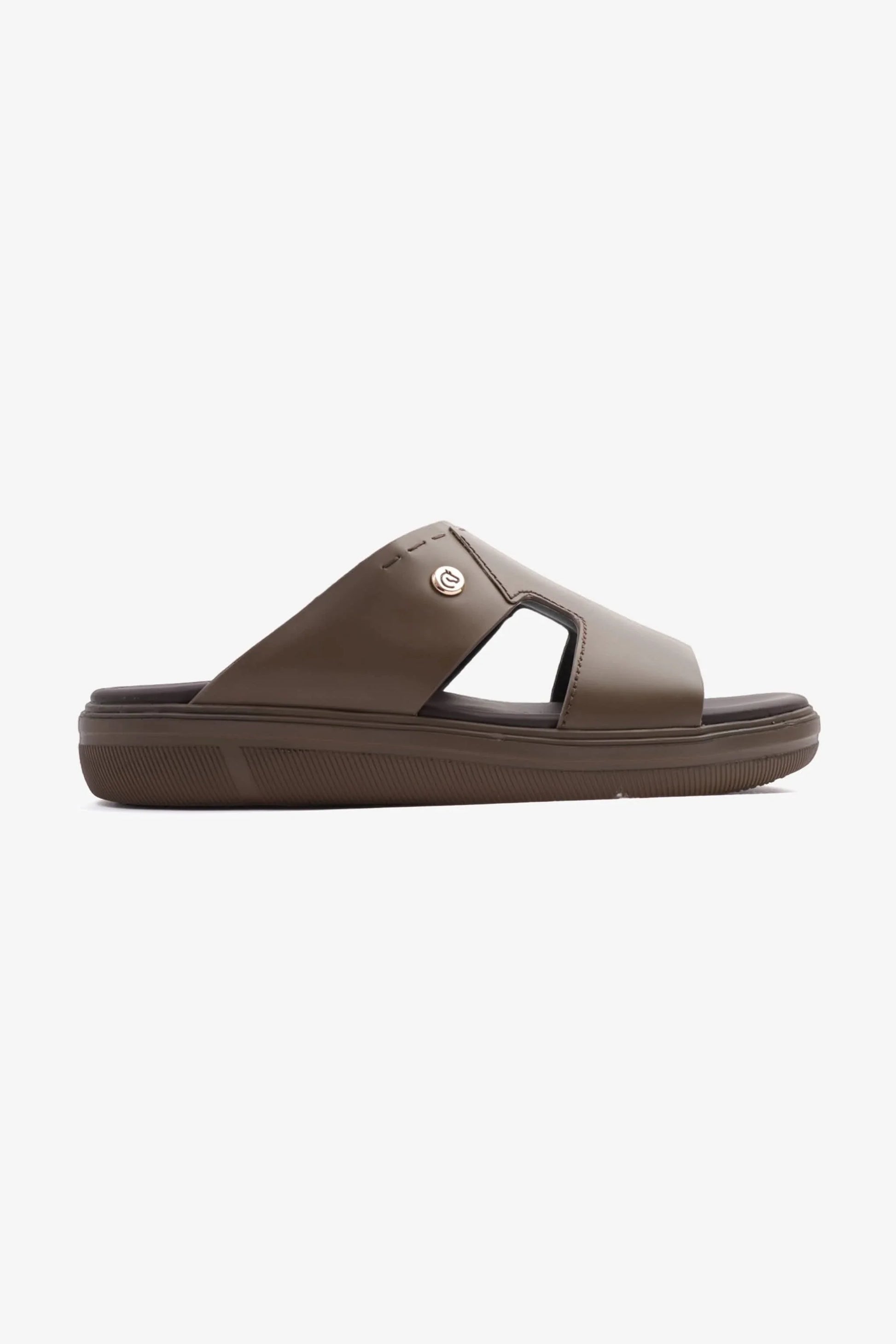 Cavalier Uomo Men's Leather Arabic Sandals Truffle MSDCVJS503