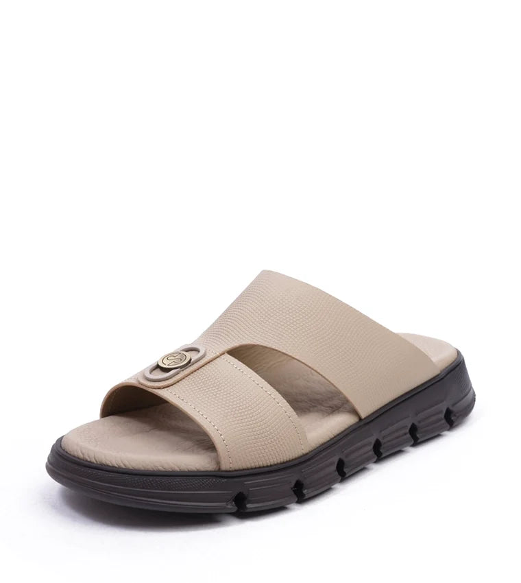 COMFORT PLUS MENS SANDALS  -  CP1006 MANDORLA - Seventy7