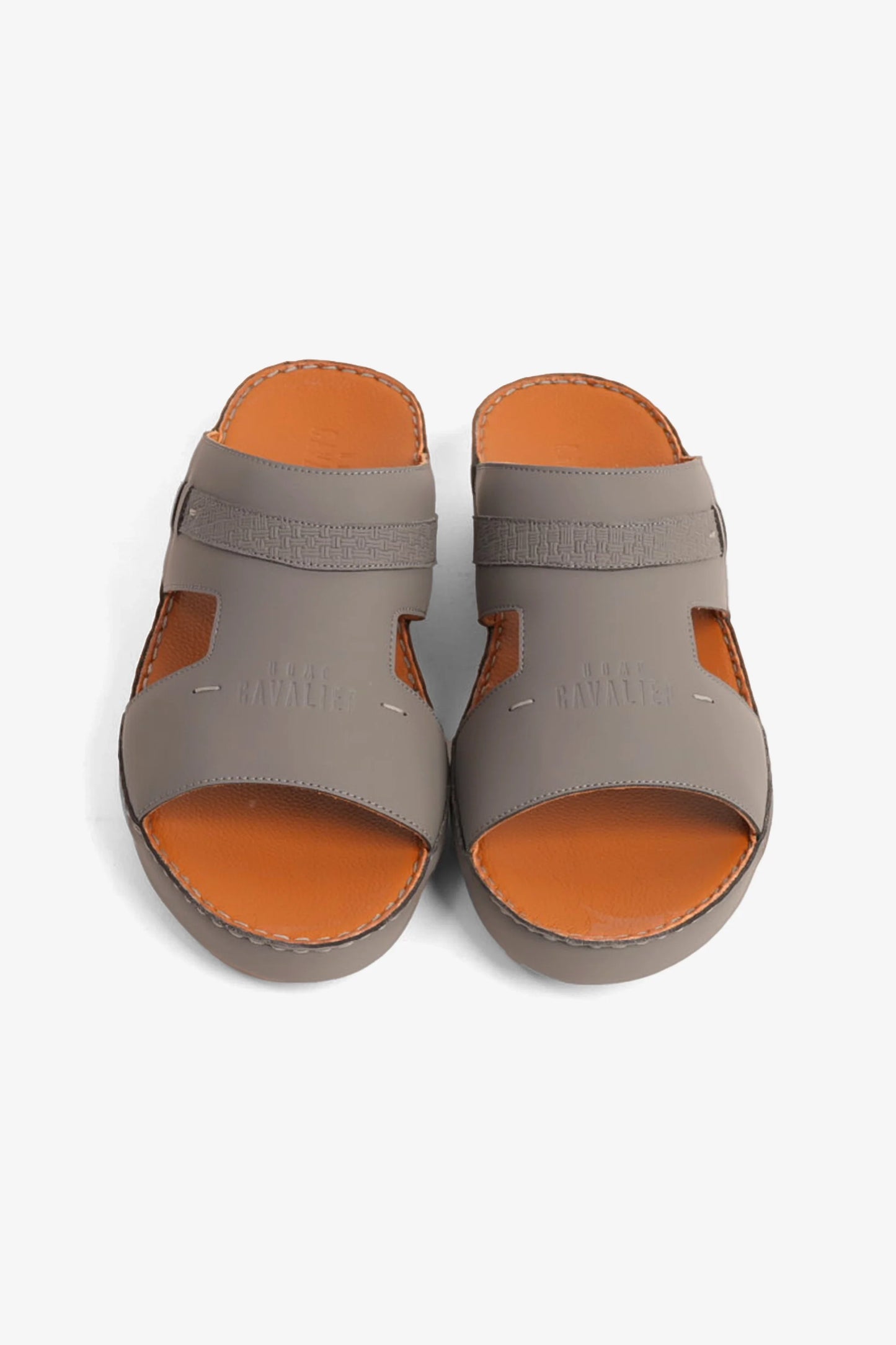 Cavalier Uomo Men's Classic Arabic Sandals Grey MSDCV1109