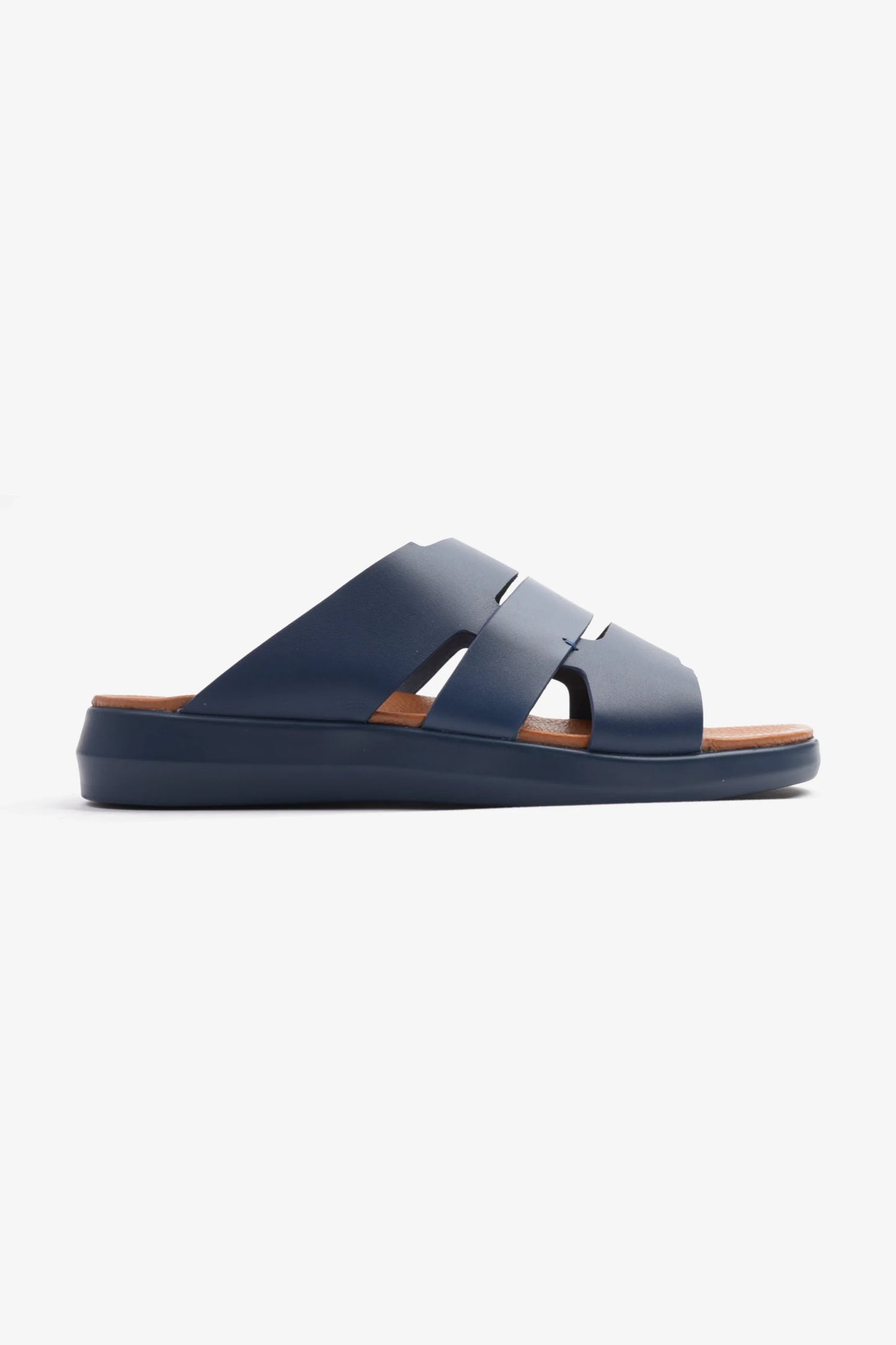 Comfort Plus Men's 2.2mm Arabic Sandals Navy MSDCPKYB66
