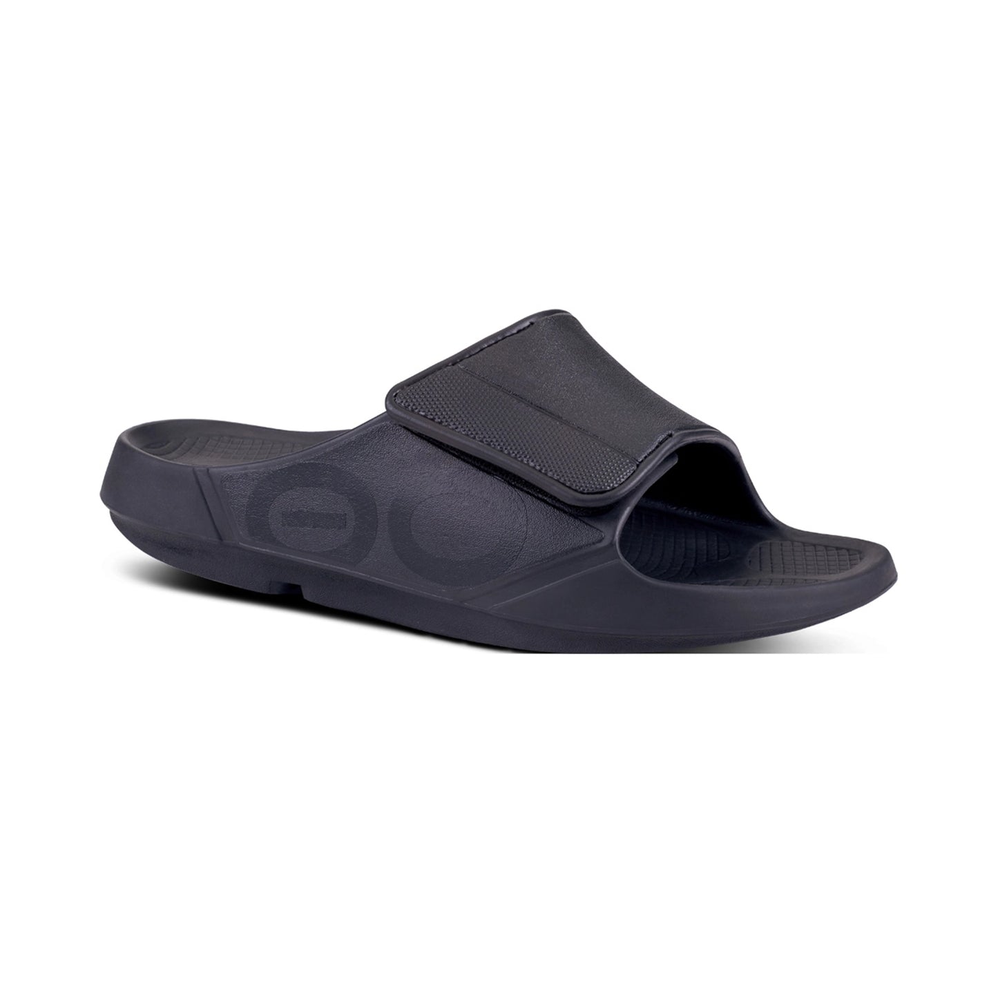 OOFOS MEN'S OOAHH SPORT FLEX SANDAL - MATTE BLACK