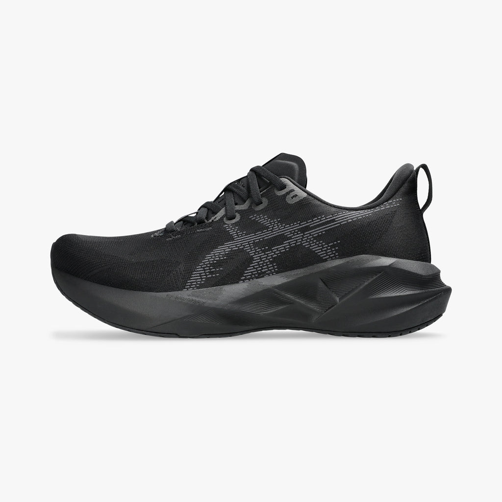 ASICS MEN SHOES NOVABLAST 5 BLACK/CARRIER GREY
