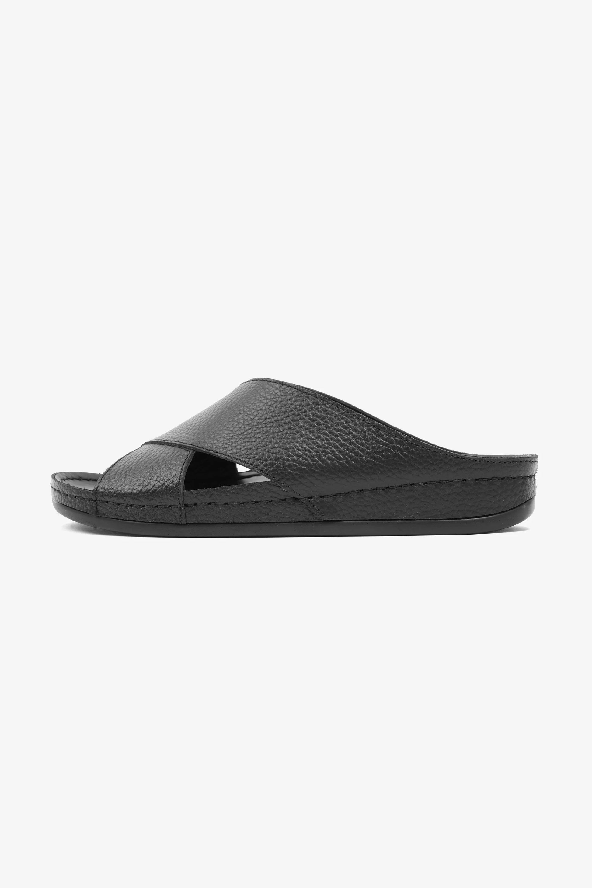 Comfort Plus Men's Arabic Sandals Black AV06