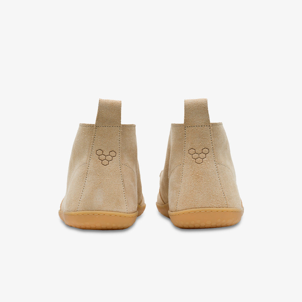Vivobarefoot Gobi Iii Suede Mens Natural - Sole Therapy