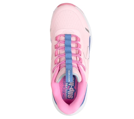 SKECHERS GLIDE-STEP SPORT SLIP-ON WALKING SHOES - PINK/BLUE