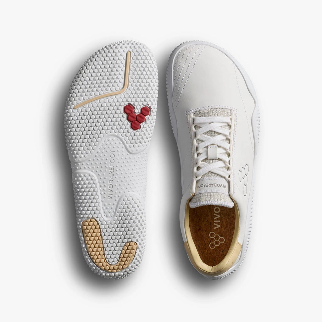 Motus Studio Sneaker Leather Womens Bright White