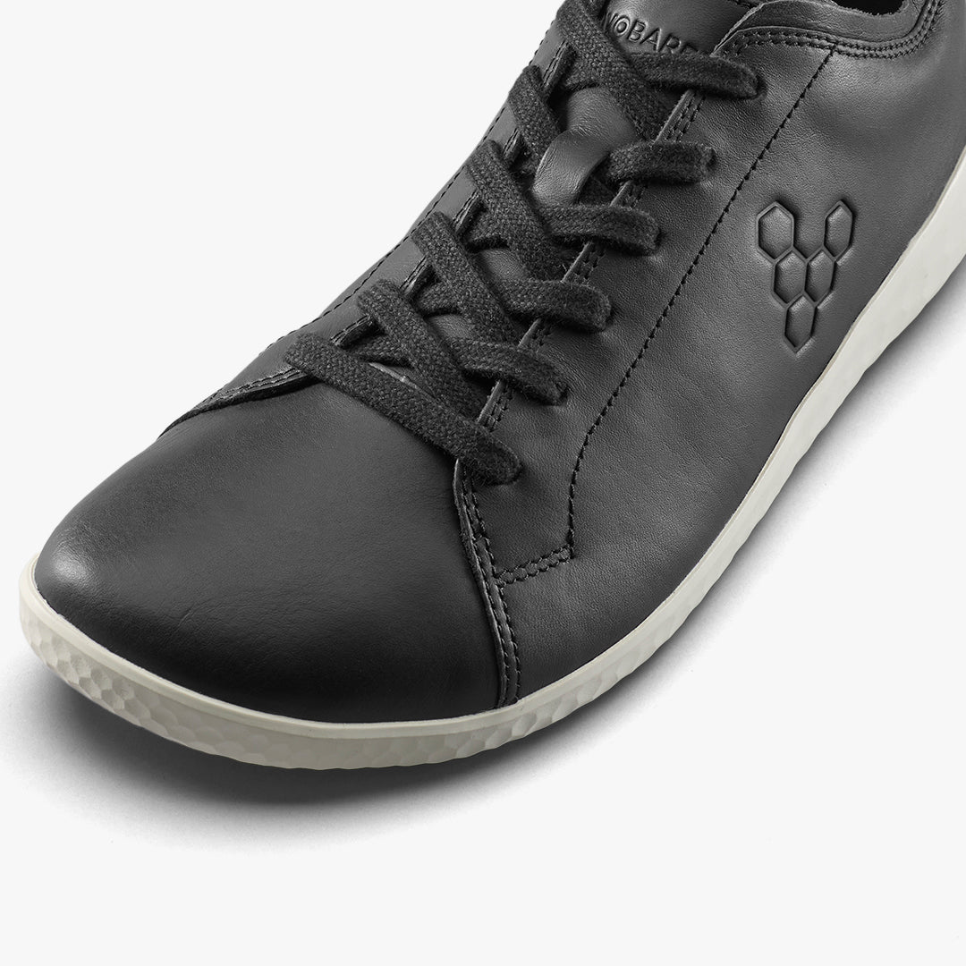 Vivobarefoot Geo Court IV Mens Obsidian/white