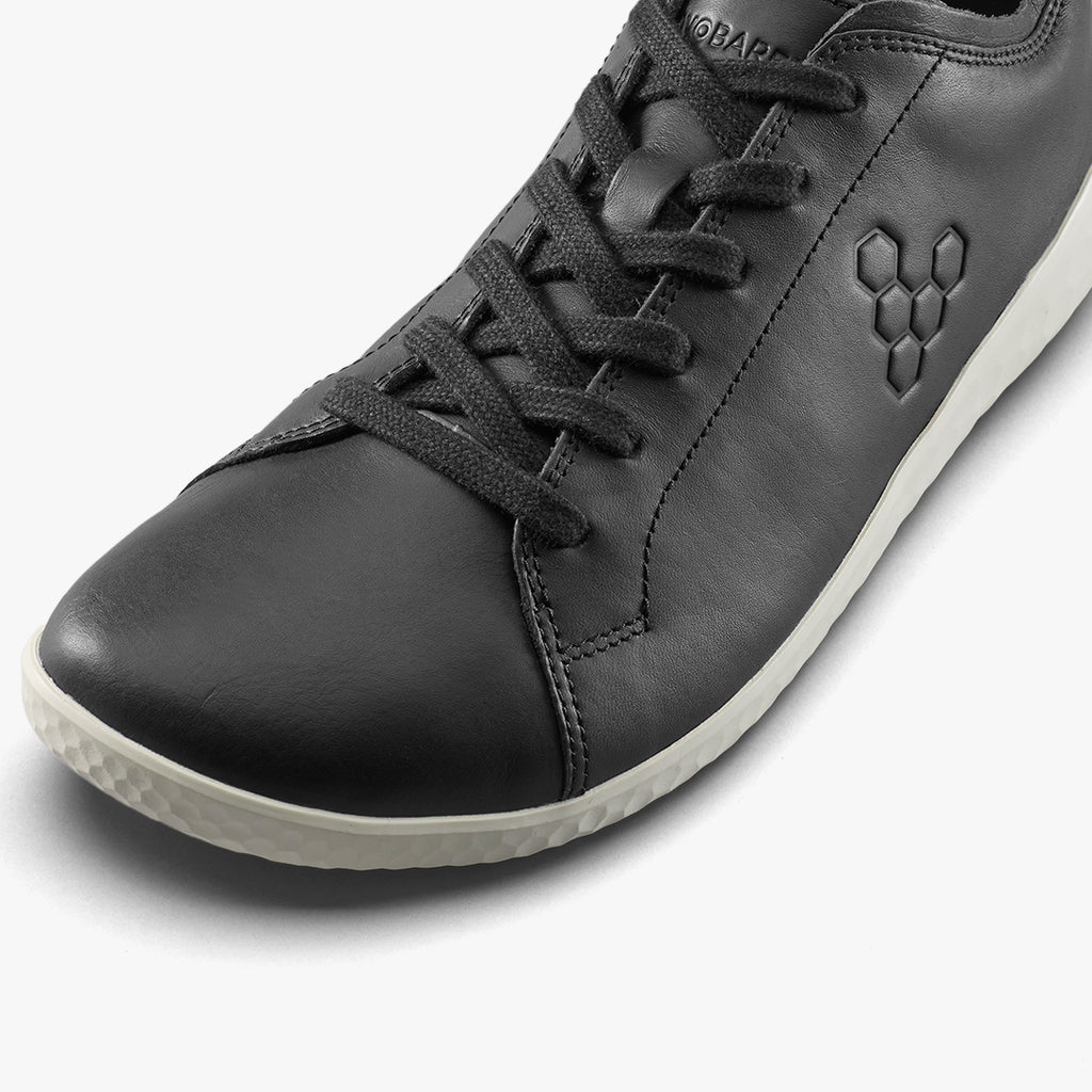 Vivobarefoot Geo Court IV Mens Obsidian/white