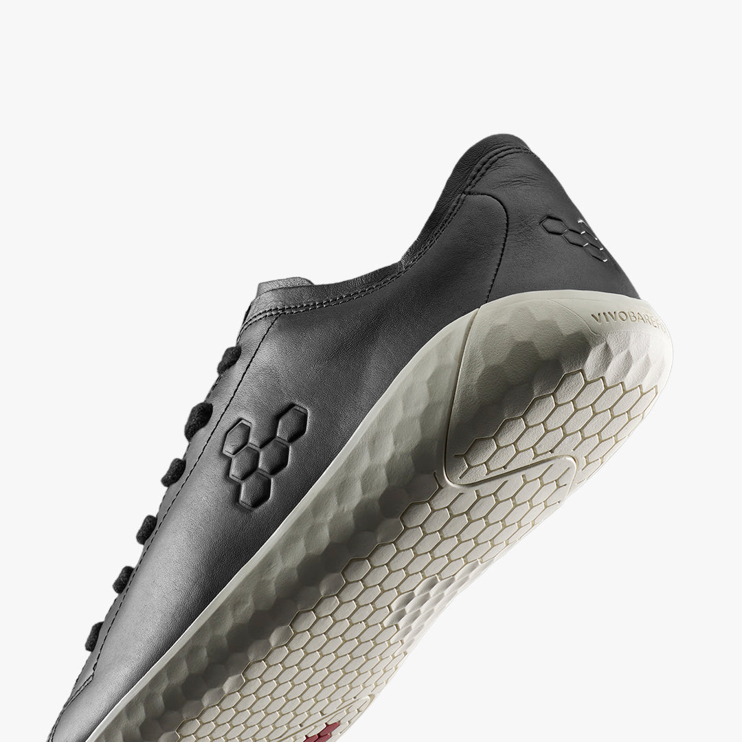 Vivobarefoot Geo Court IV Mens Obsidian/white