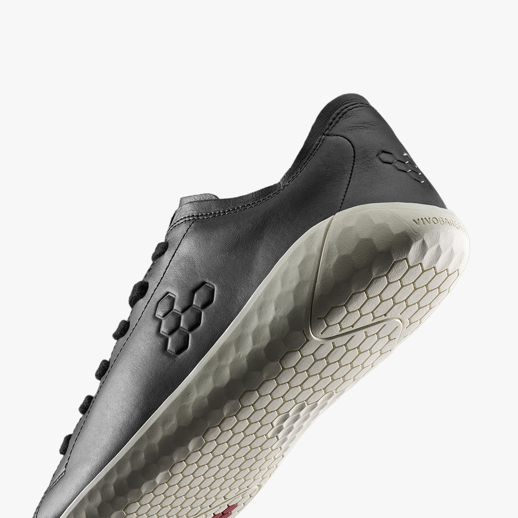 Vivobarefoot Geo Court IV Mens Obsidian/white