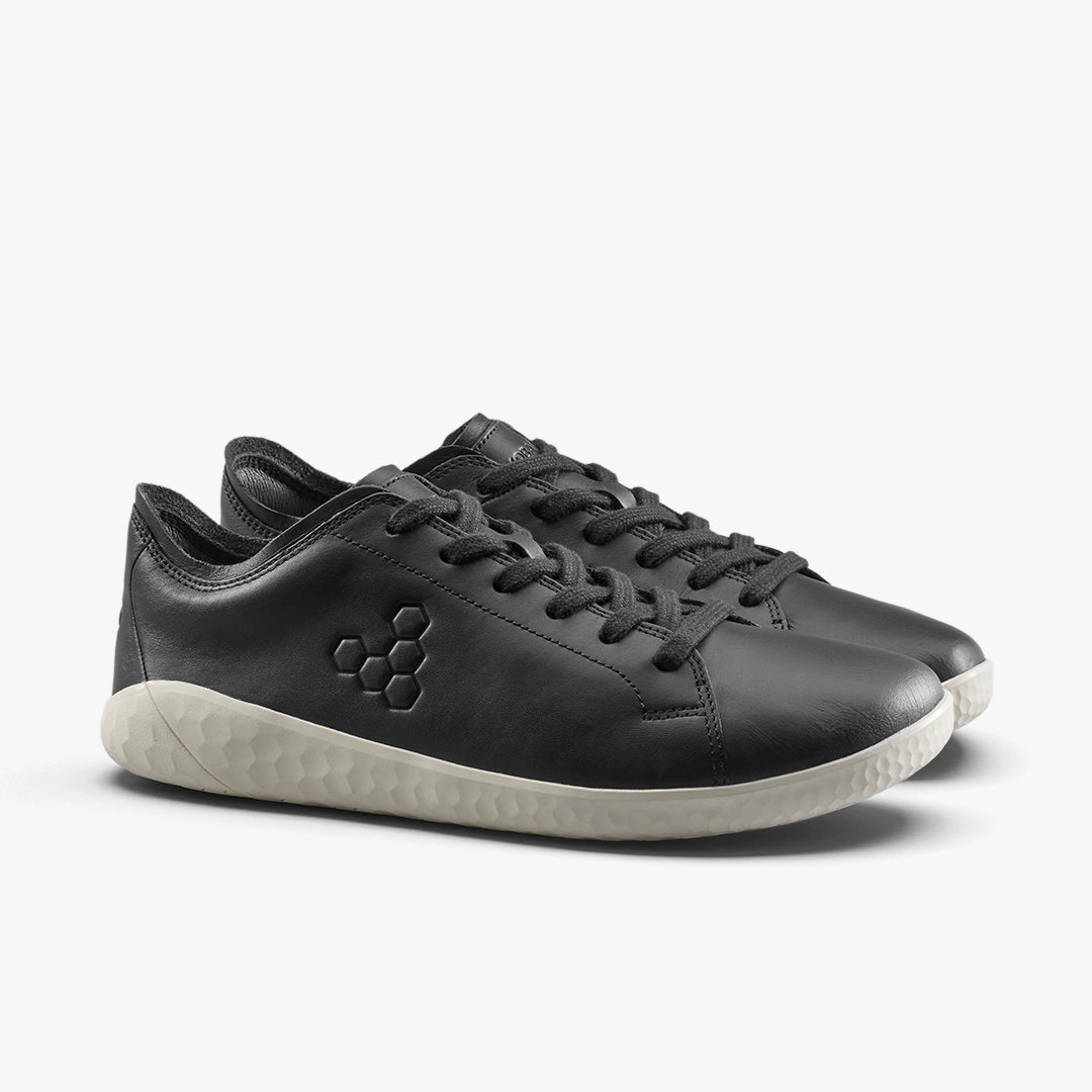 Vivobarefoot Geo Court IV Mens Obsidian/white