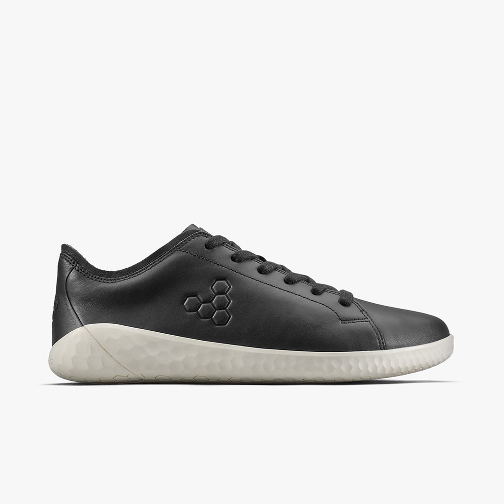 Vivobarefoot Geo Court IV Mens Obsidian/white