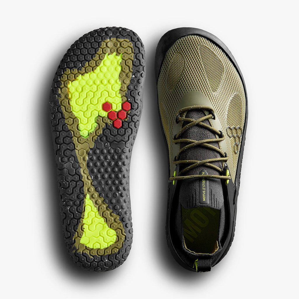 MOTUS STRENGTH MENS FOREST GREEN-ACID LIME - Sole Therapy