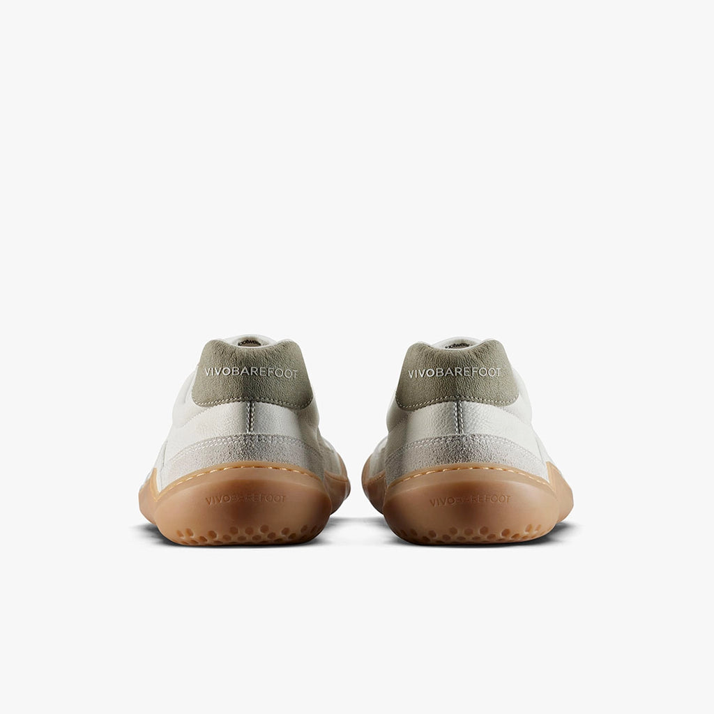 Vivo Gobi Ii Sneaker Premium Leather Mens Limestone Dusty Green