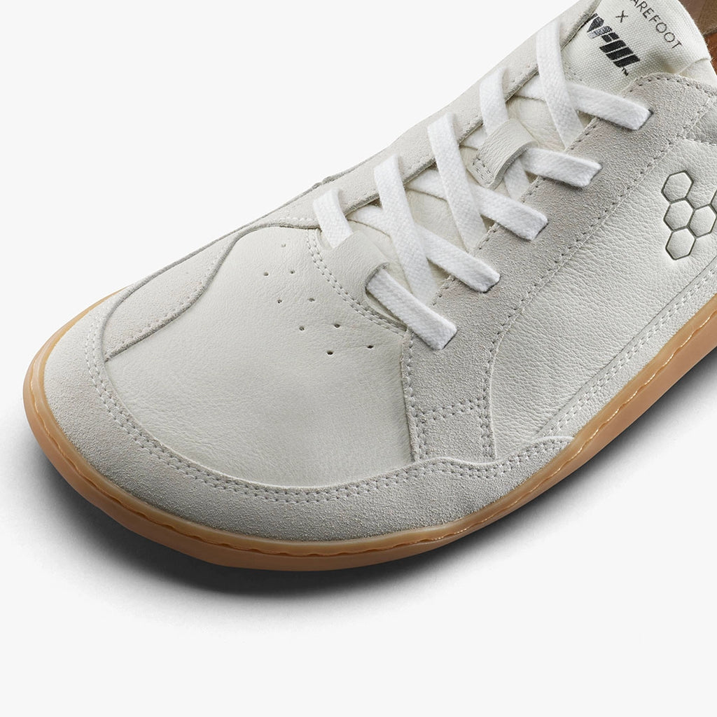 Vivo Gobi Ii Sneaker Premium Leather Mens Limestone Dusty Green