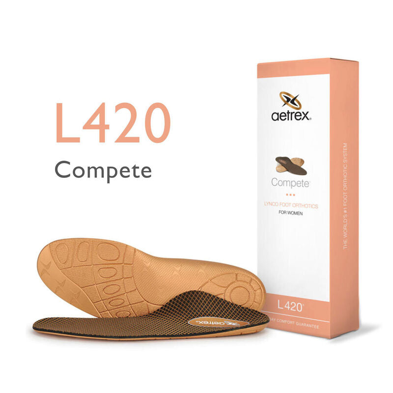 Aetrex Compete Posted Women's Orthotics L420W