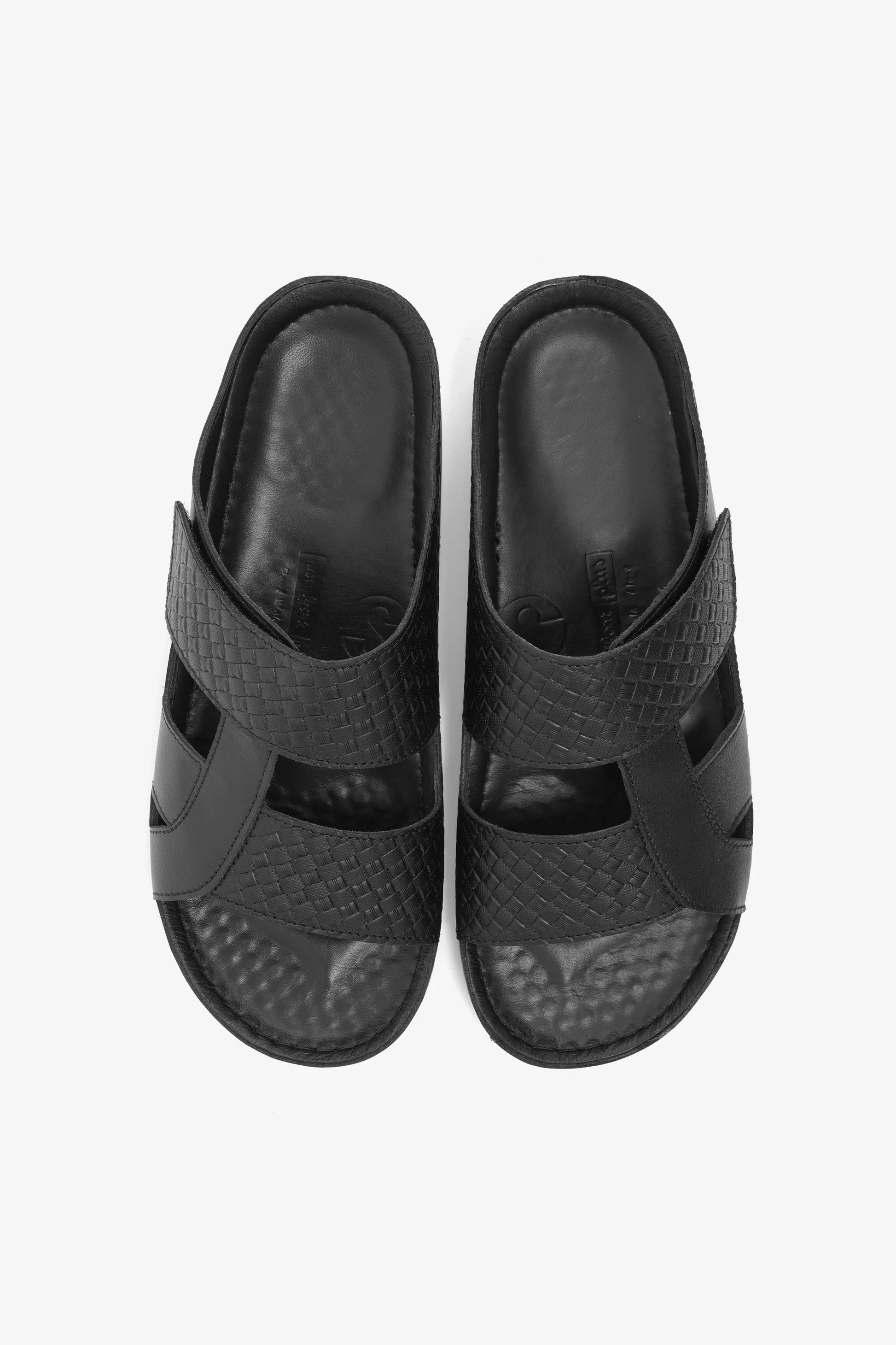 Comfort Plus Men's Arabic Sandals Black MSDCPAV05