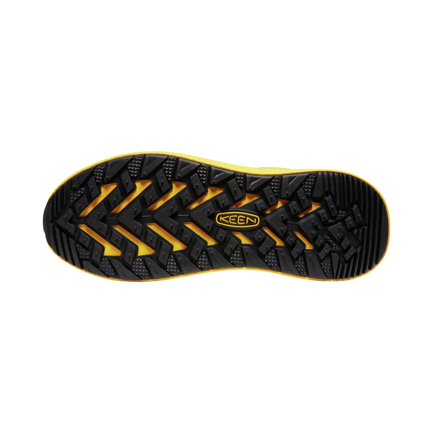 Men's WK400 Walking Shoe Yellow Black