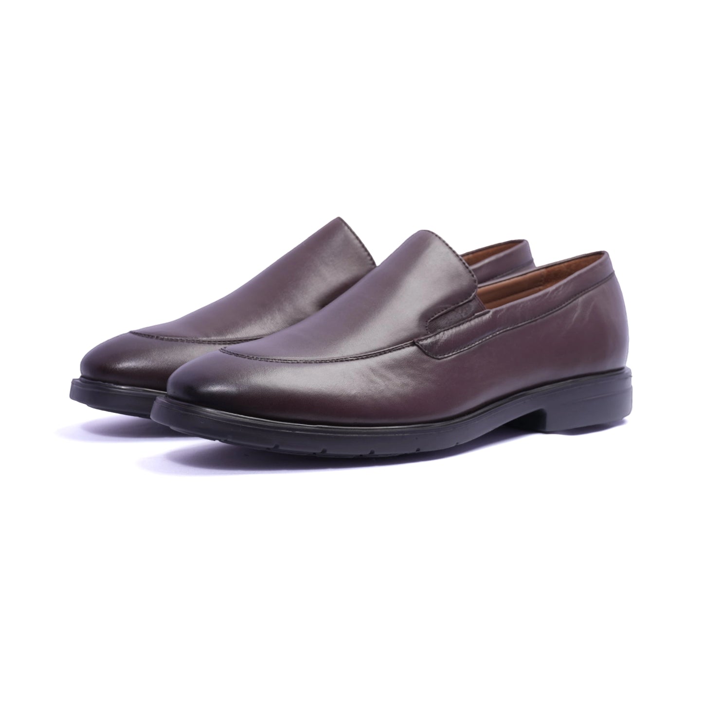 Comfort Plus Classic Penny Loafers Brown