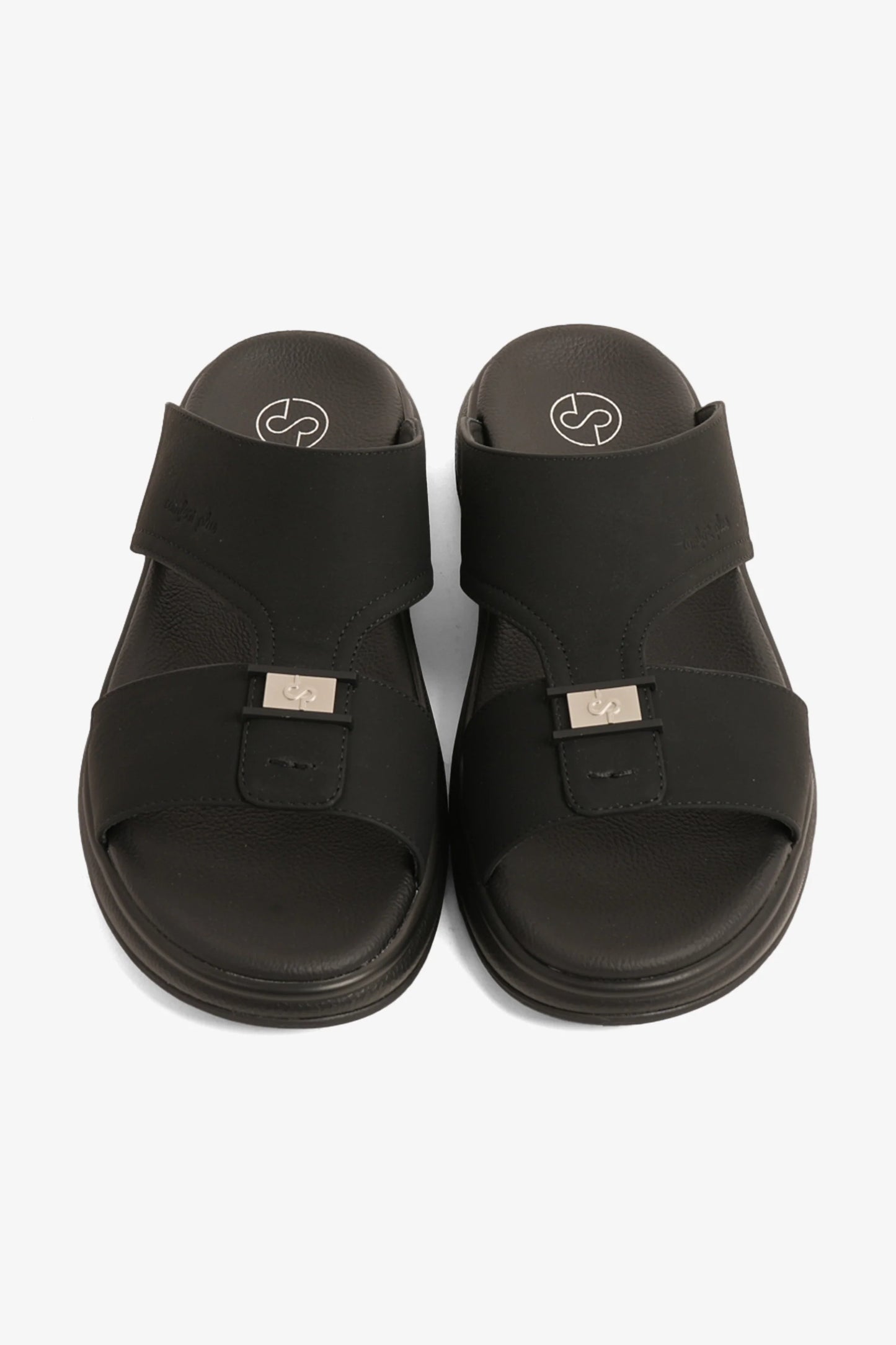 Comfort Plus Men's Super Sleek Sandals Black MSDGBCPTD103