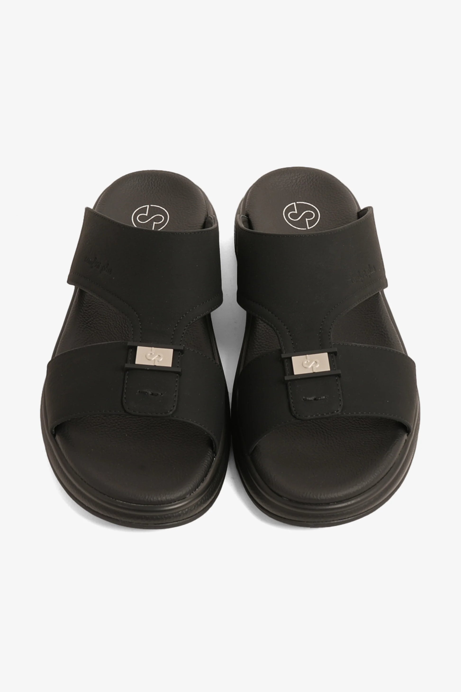 Comfort Plus Men's Super Sleek Sandals Black MSDGBCPTD103