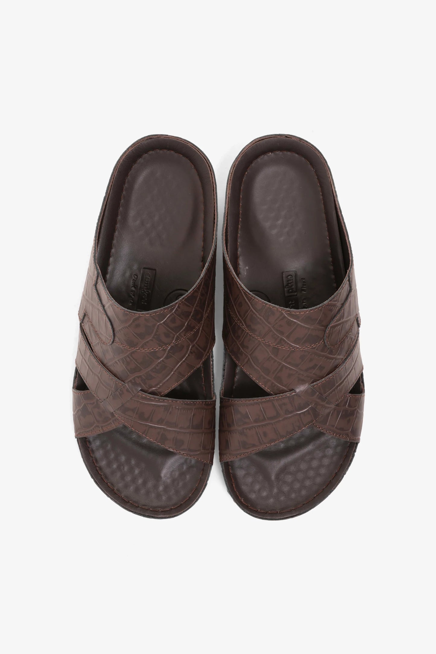 Comfort Plus Men's Sandals Brown MSDCPAV03
